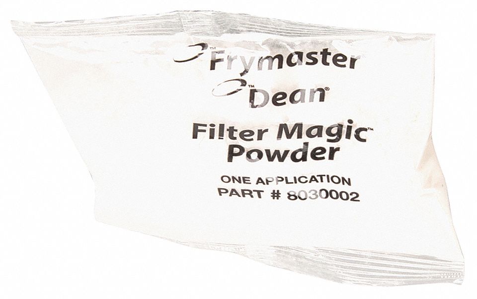 Powder, Filter, 80 Indiv Packs: Fits FRYMASTER Brand