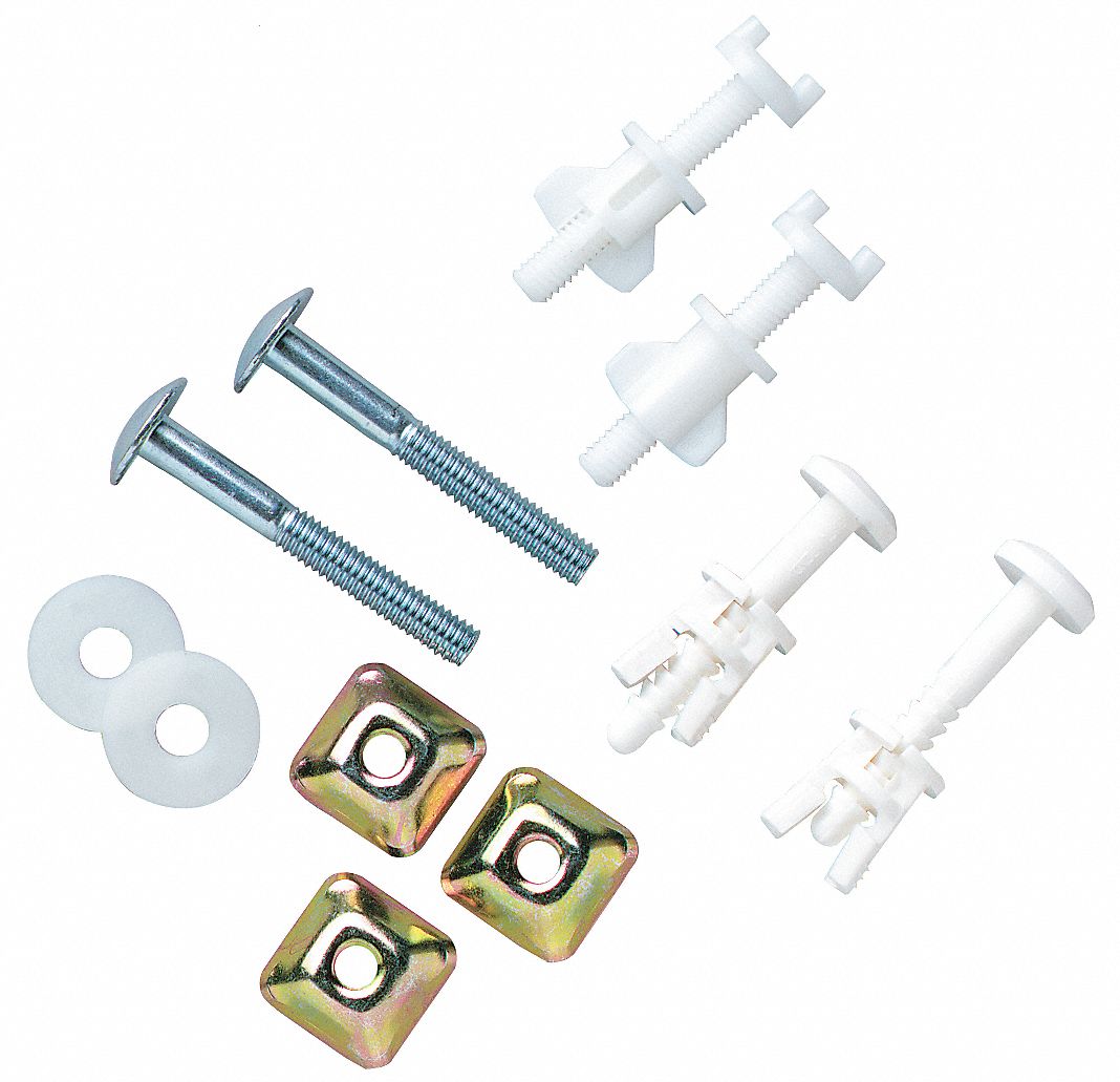 SIGN TOOL, VANDAL RESISTANT MOUNTING BOLTS, 2 LB/FT U-CHANNEL, STEEL, PLATED STEEL, SILVER/WHITE