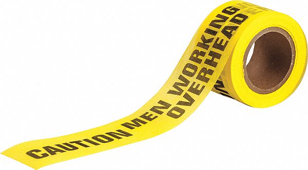 TAPE BIODEGRADE CAUT. MEN AT WORK
