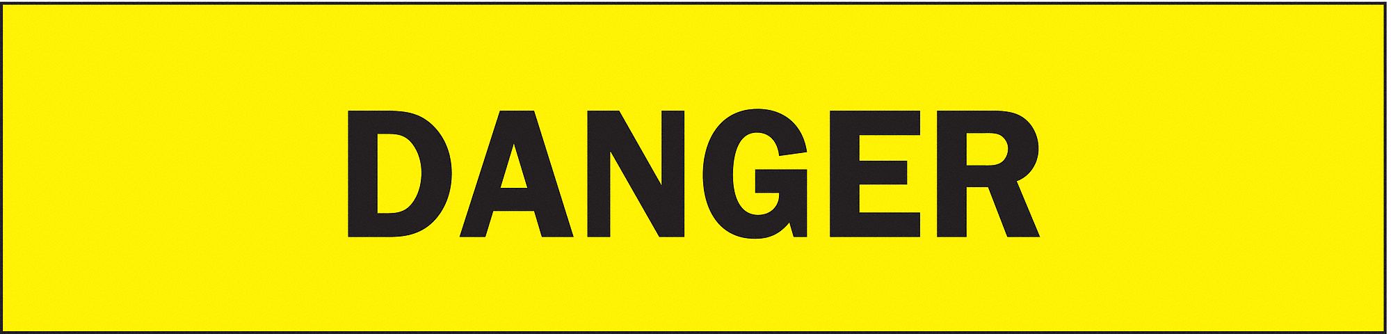 TAPE DANGER 3IN X 200FT B/Y BARR
