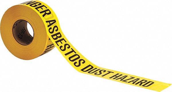 Barricade Tape, Black/Yellow, 1000 ft. L