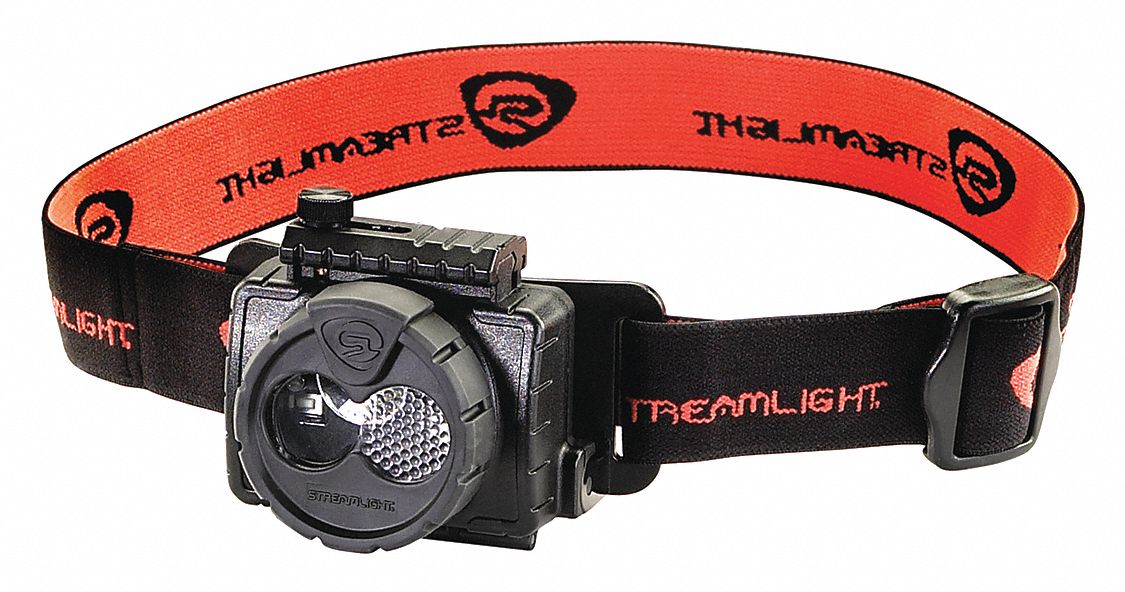 RECHARGEABLE HEADLAMP, 125 LUMENS, 18 HOUR MAX RUN TIME, 82 M MAX BEAM DISTANCE