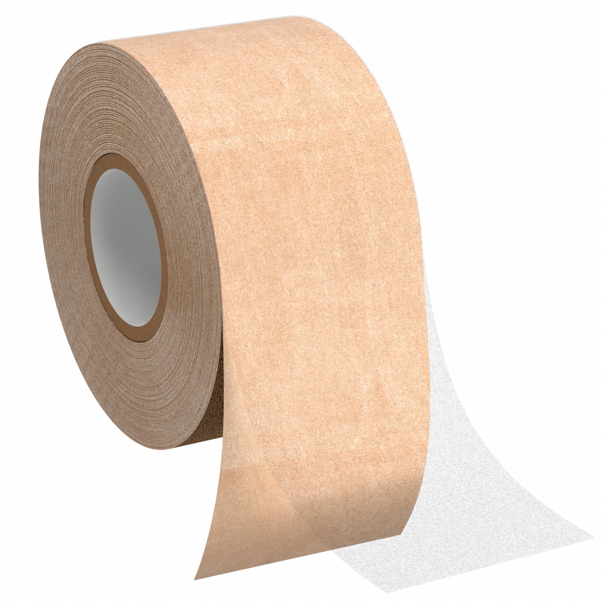 Anti-Slip Tape: Coarse, 60 Grit Size, Solid, Clear, 4 in x 60 ft, 28 mil Tape Thick, Rubber, 3M™