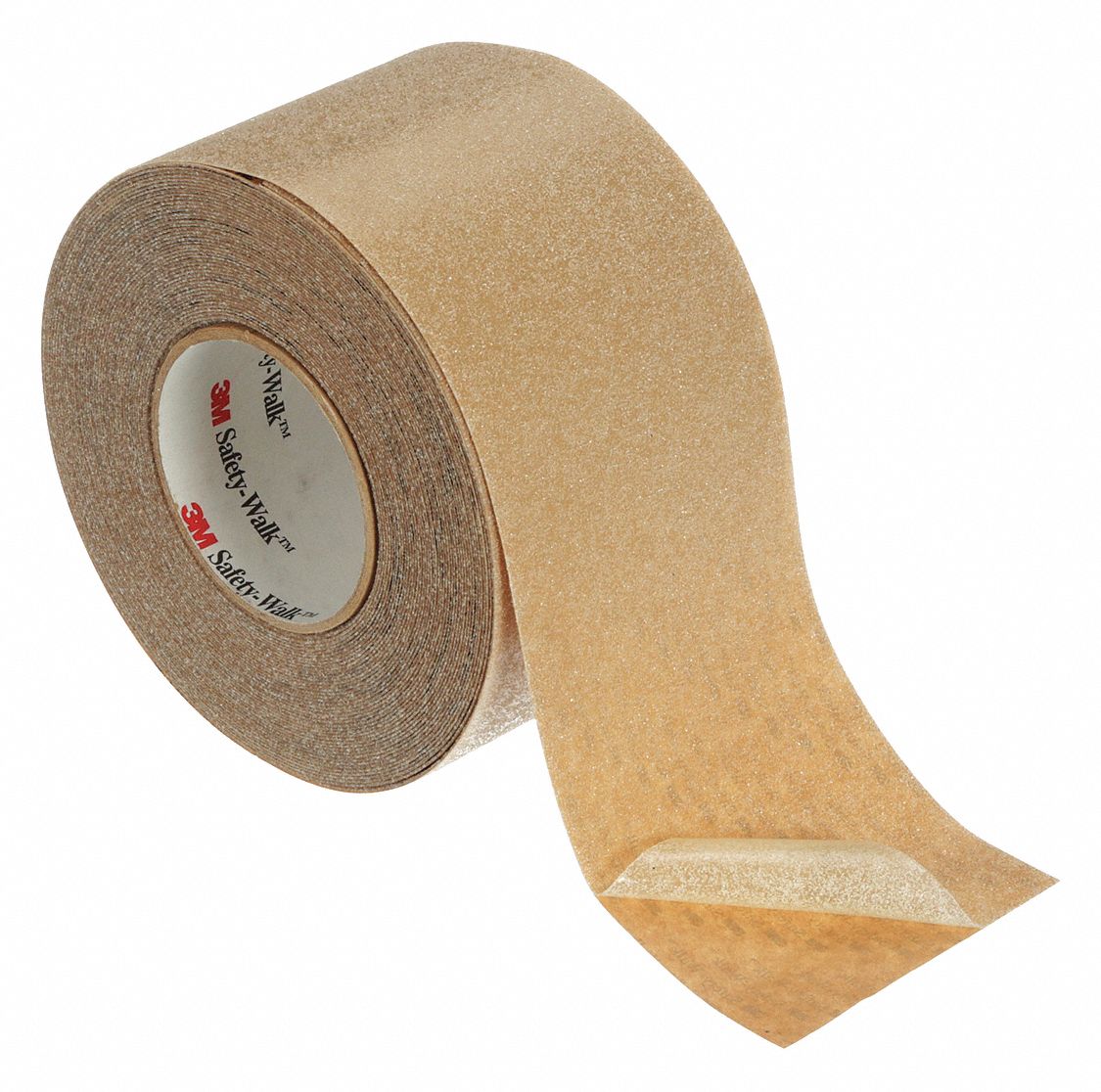 3M AntiSlip Tape Coarse, 60 Grit Size, Solid, Clear, 4 in x 60 ft, 28