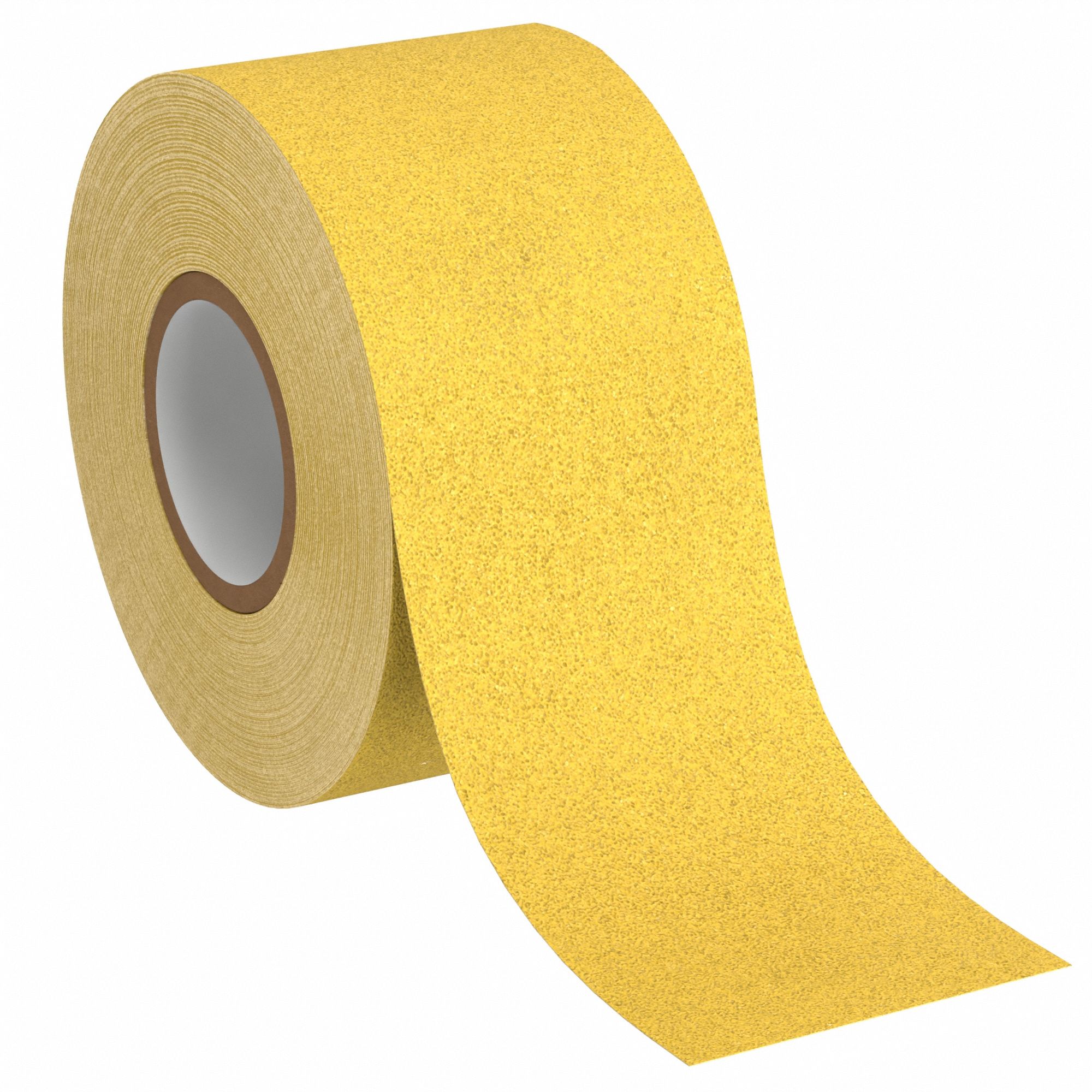 RUBAN ANTIDÉRAPANT, ABRASIF GROSSIER, TAILLE DE GRAIN 60, 60 PI X 4 PO, OXYDE D'ALUMINIUM, ADHÉSIF PUISSANT, JAUNE