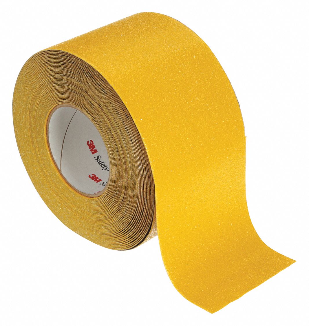 3M Solid Yellow Conformable AntiSlip Tape, 4 in x 60 ft, 60 Grit