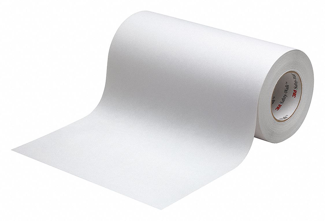 3M Solid Clear AntiSlip Tape, 12 in x 60 ft, Proprietary Grit Non