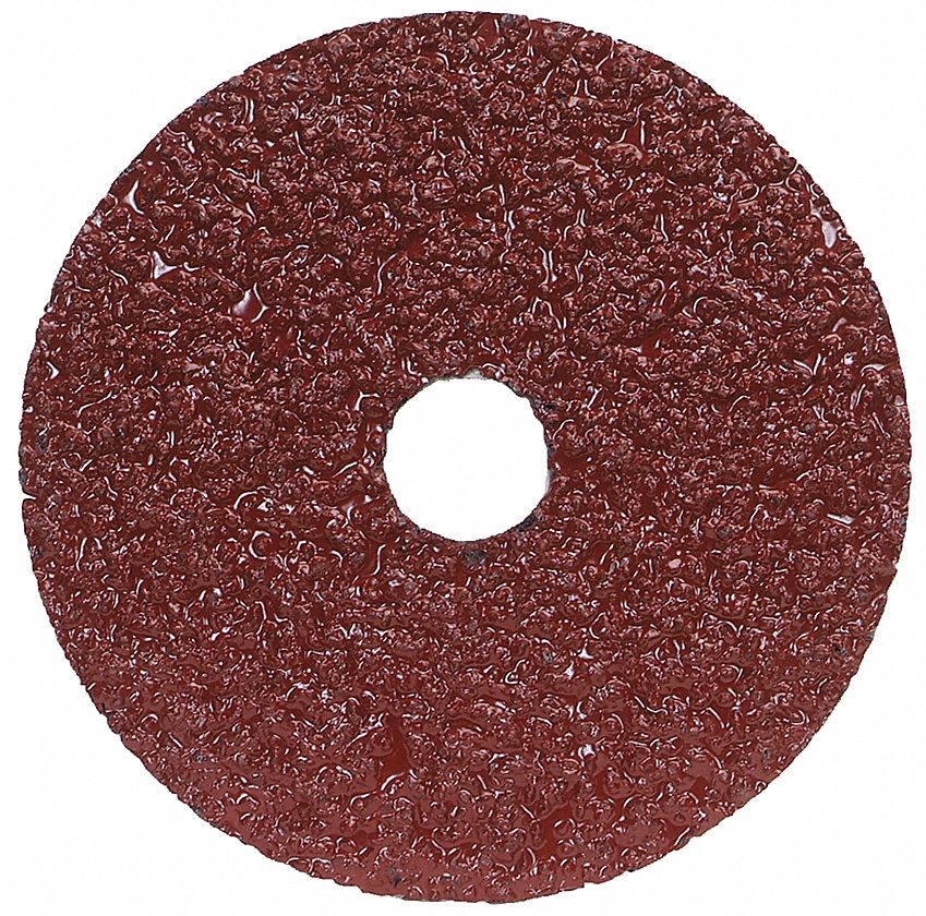 Fiber Disc: 5" x 7/8", Aluminum Oxide, 16 Grit, F240, 25 PK