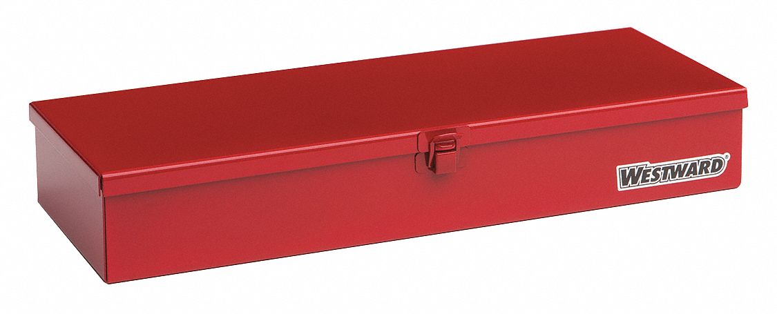 Steel, Socket Storage Box, 16 1/4 in Overall Width, 6 1/2 in Overall ...