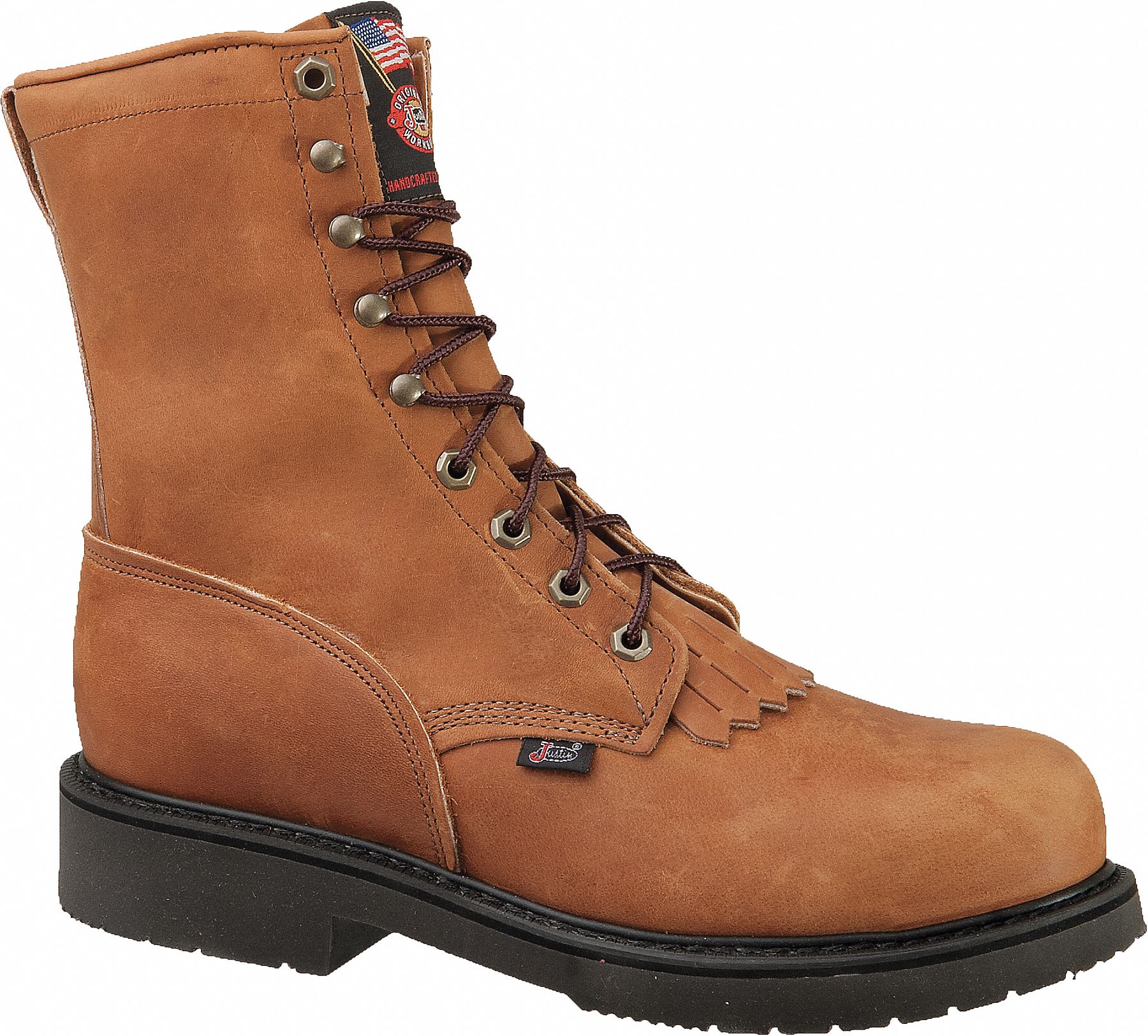 mens brown work boots