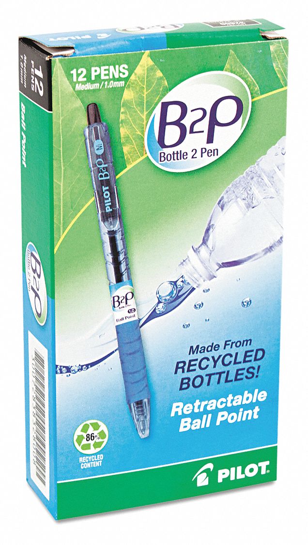 Gel Pens, Black, PK12