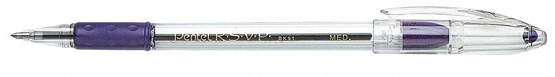 Ballpoint Pens, Purple,