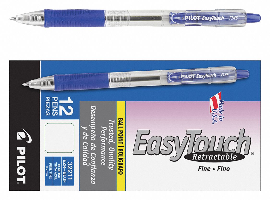 Ballpoint Pens, Blue, PK12