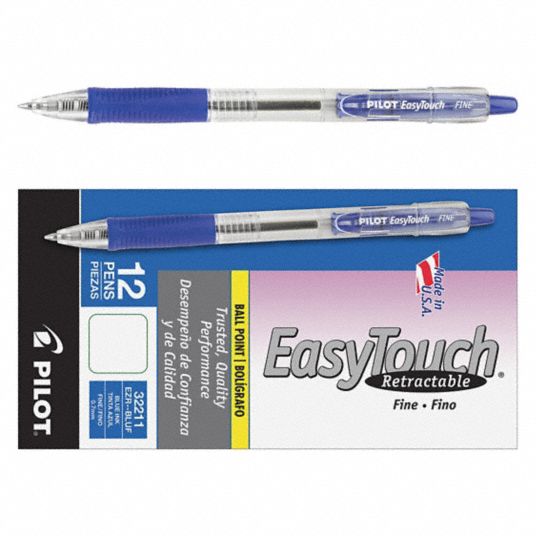 Felt Tip Pen: Blue, 0.7 mm Pen Tip, 12 PK