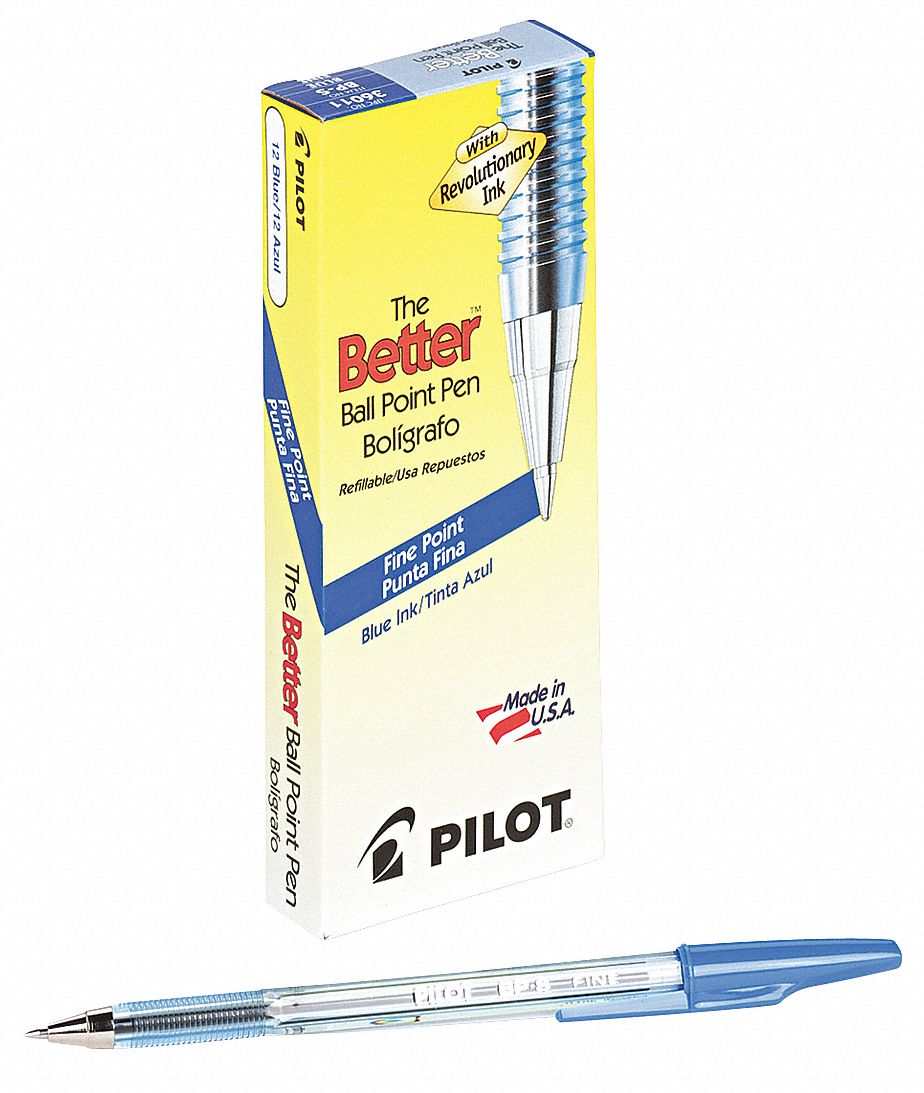 Ballpoint Pens, Blue, PK12