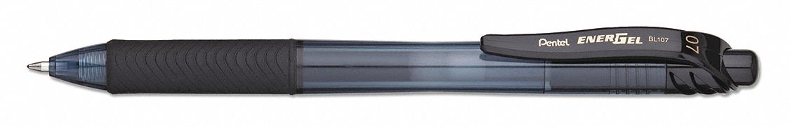 Rollerball Pens, Black, PK12