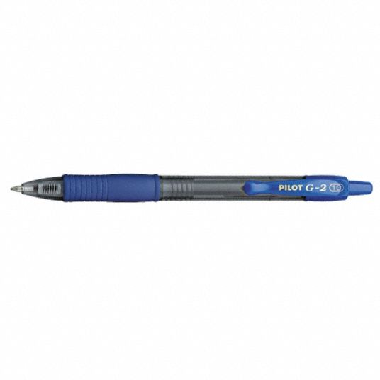 Blue, 1 mm Pen Tip, Rollerball Pen - 35Y201|PIL31257 - Grainger