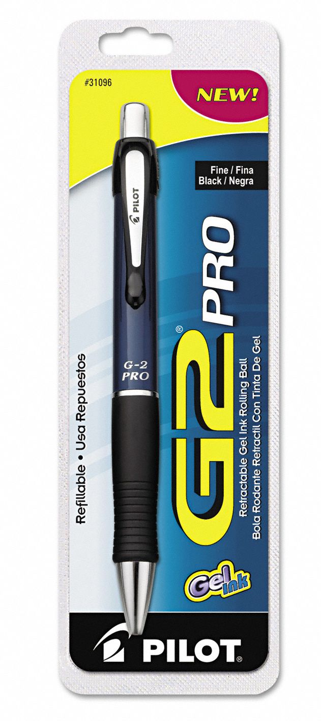 PILOT Rollerball Pens, Pen Tip 0.7 mm, Barrel Material Plastic, Barrel Color Blue 35Y204