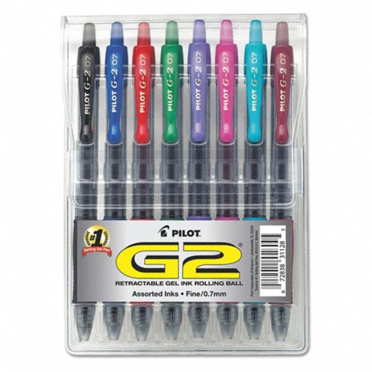 Pilot G-2 07 Gel Ink Ballpoint Pen - Blue Black