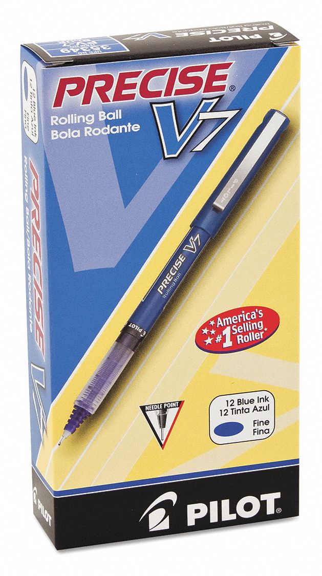 Rollerball Pens, Blue, PK12