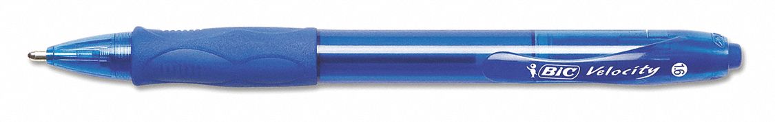 Pen Set: Velocity®, Blue, 1.6 mm, Retractable, Blue, Contoured Cushion, Cushion Included, 12 PK