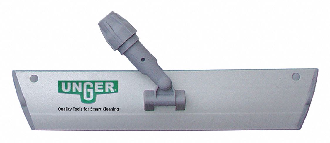 FLAT MOP HOLDER,18 IN W,ALUMINUM/PLASTIC