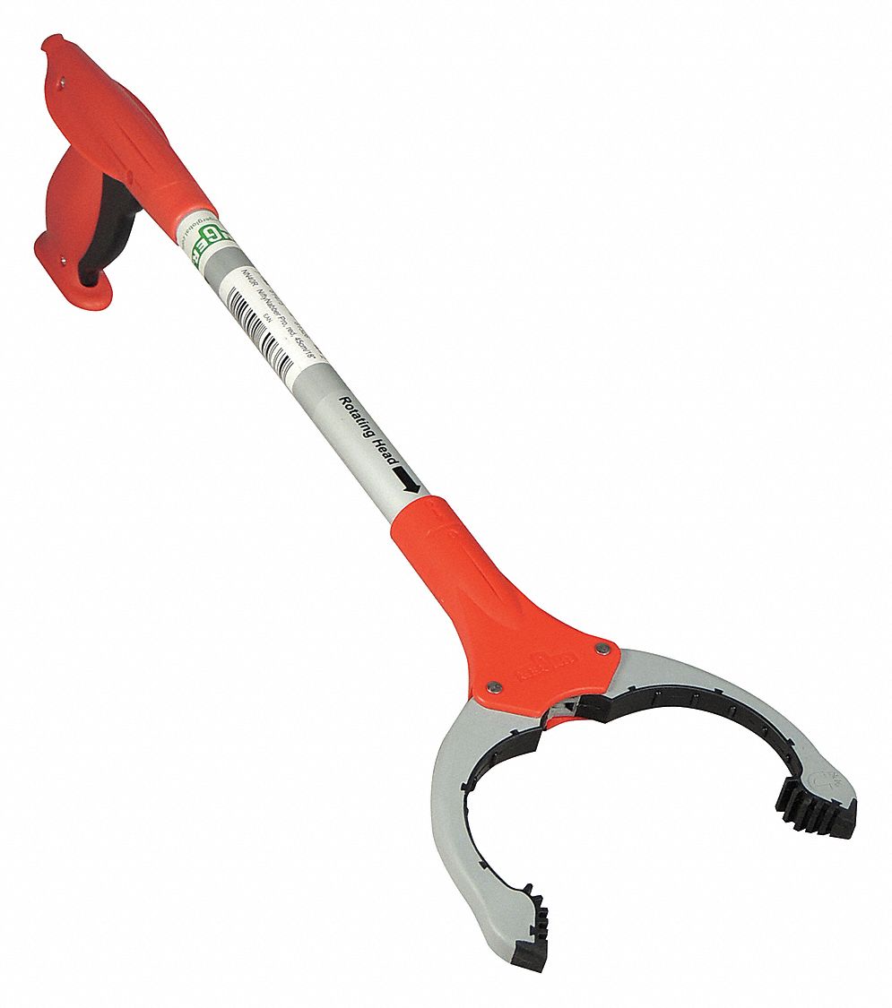 ATTRAPEUR, 18 PO L, METAL, NOIR, ROUGE