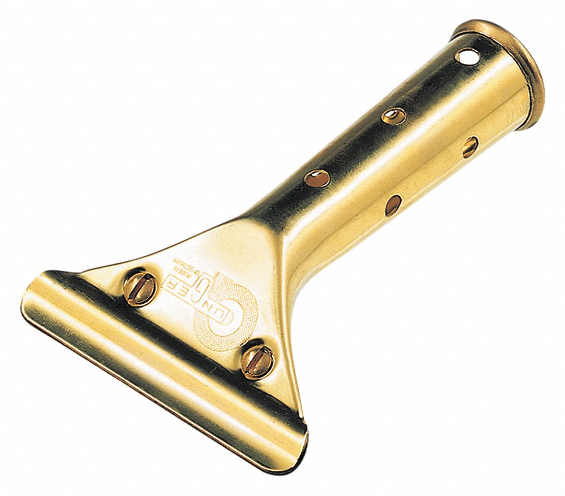 SQUEEGEE HANDLE,3 1/2 IN L,GOLD