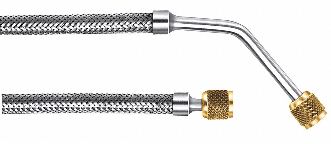 Hose,  3 ft L,  Silver,  900 psi,  1 Hose