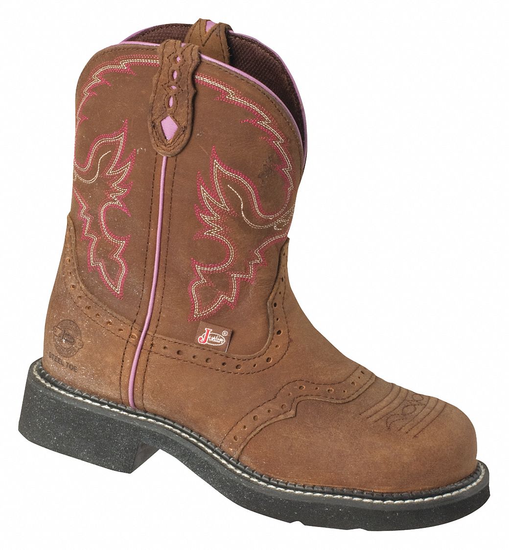 womens steel toe western boots