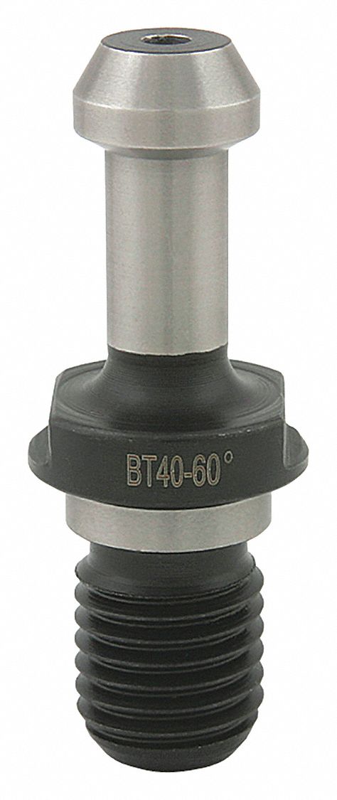 Retention Knob: Coolant Through, BT40 Taper, 60°, 15 mm Dia