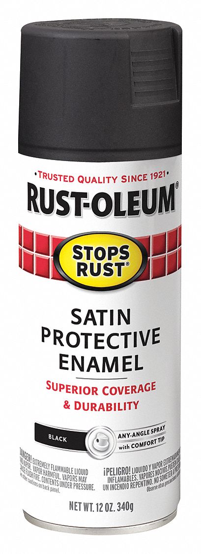 Rust-Oleum L SPRAY PAINT STOPS RUST® SPRAY PAINT AND RUST PREVENTION  Protective Enamel Spray Paint