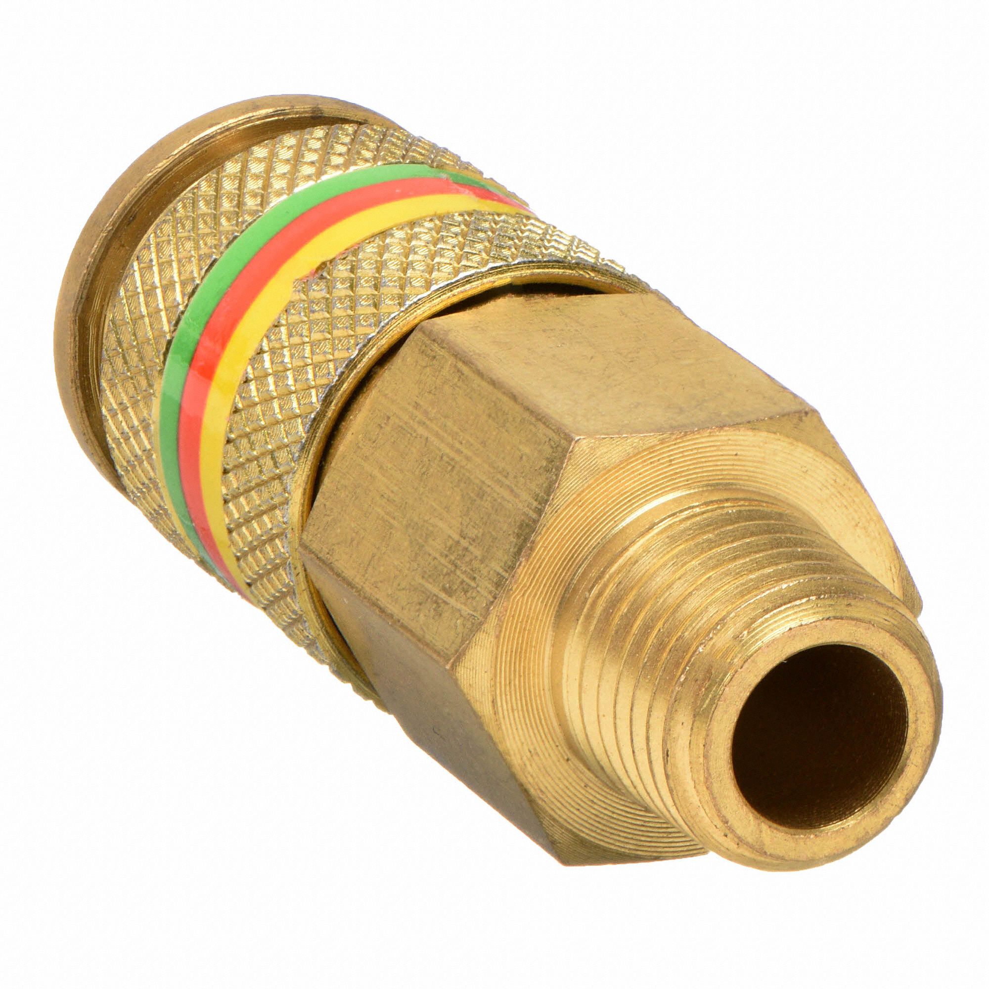 AMFLO Quick Connect Hose Coupling, Universal, Brass, Socket 35YK84