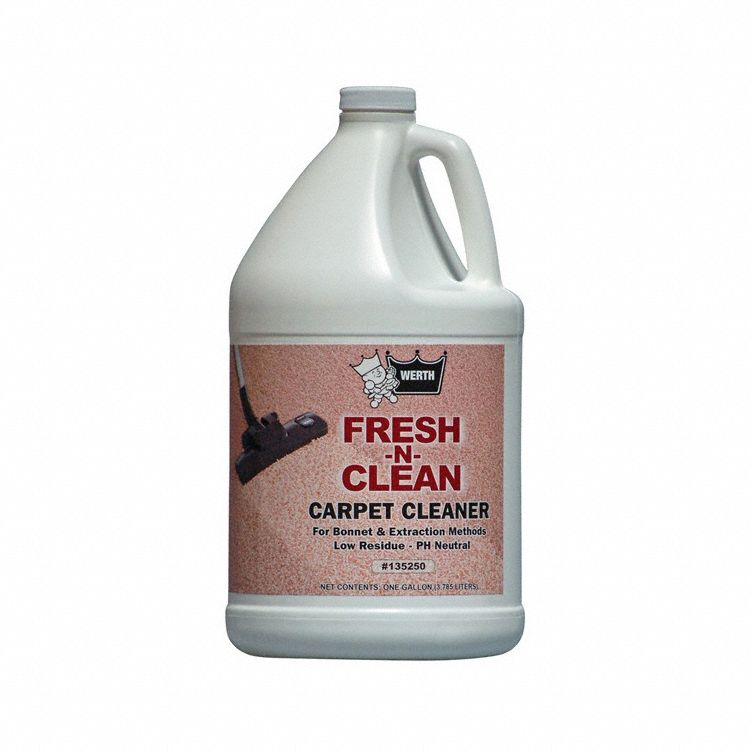 WERTH SANITARY SUPPLY, Jug, 1 gal, Carpet Cleaner 35YL40135250