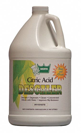 Descaler: Jug, 4 gal Container Size, Ready to Use, Liquid, 4 PK