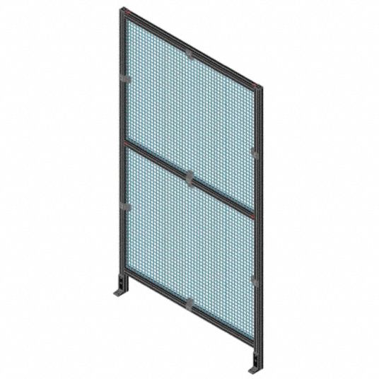 FAZTEK Safety Guarding Panel, 48 in W x 84 in H - 35YL94|22132 - Grainger