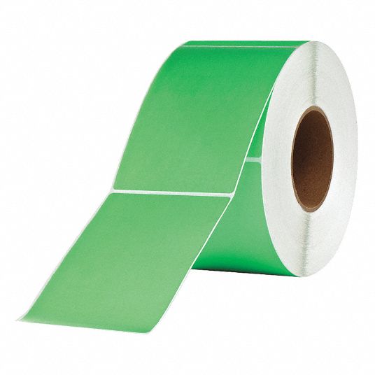 GRAINGER APPROVED Colored Thermal Transfer Label Rolls - Ribbon ...