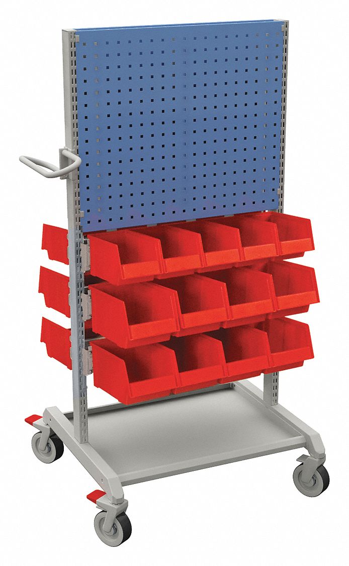 35YR67 - Basic Trolley (2) Perforated Panels