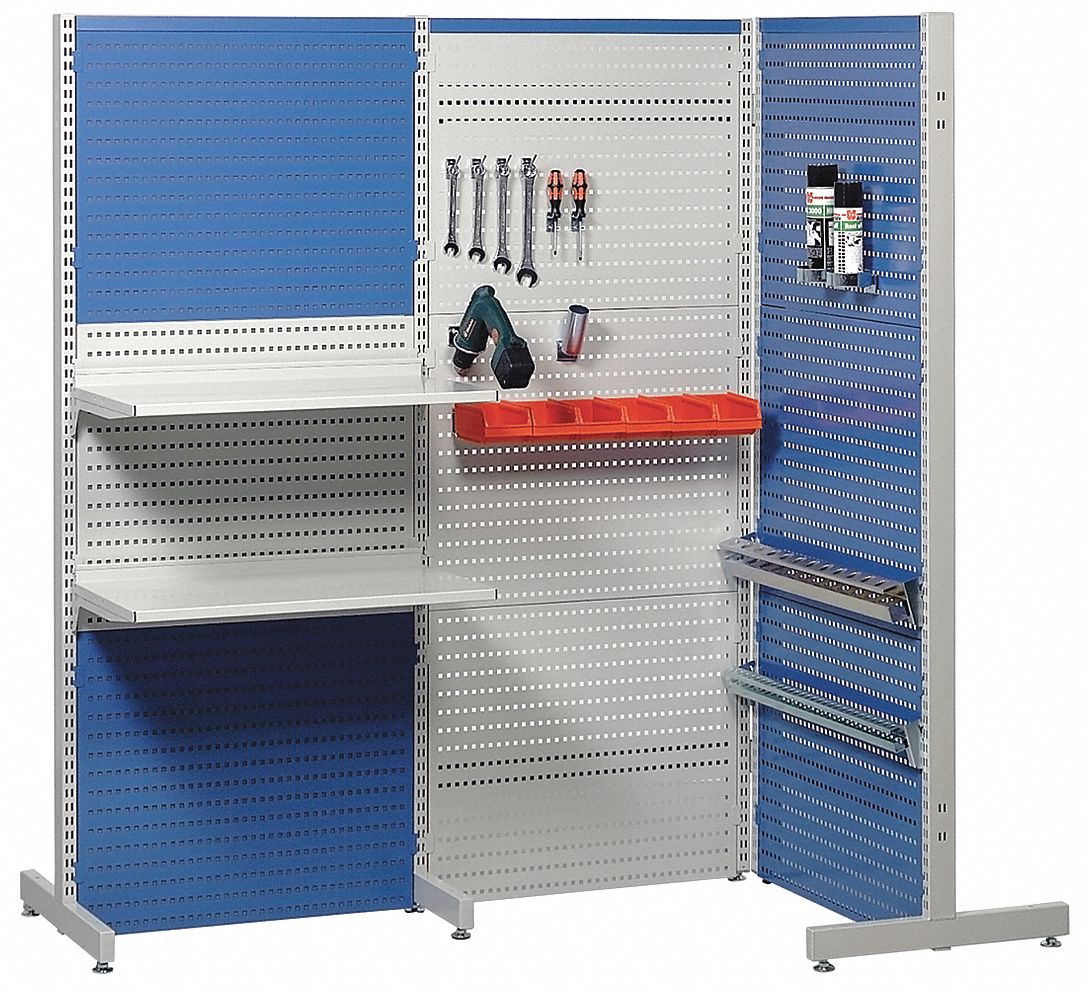 Corner Joint: 2 5/8 in x 1 1/2 in x 1 1/2 in, Steel, Gray, Powder Coated