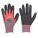 COATED GLOVES, S (7), SMOOTH, FOAM NITRILE, PALM, DOUBLE DIPPED, NYLON, 18 GA