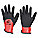COATED GLOVES, XL (10), SMOOTH, FOAM NITRILE, ¾ DOUBLE DIPPED, NYLON, 18 GA