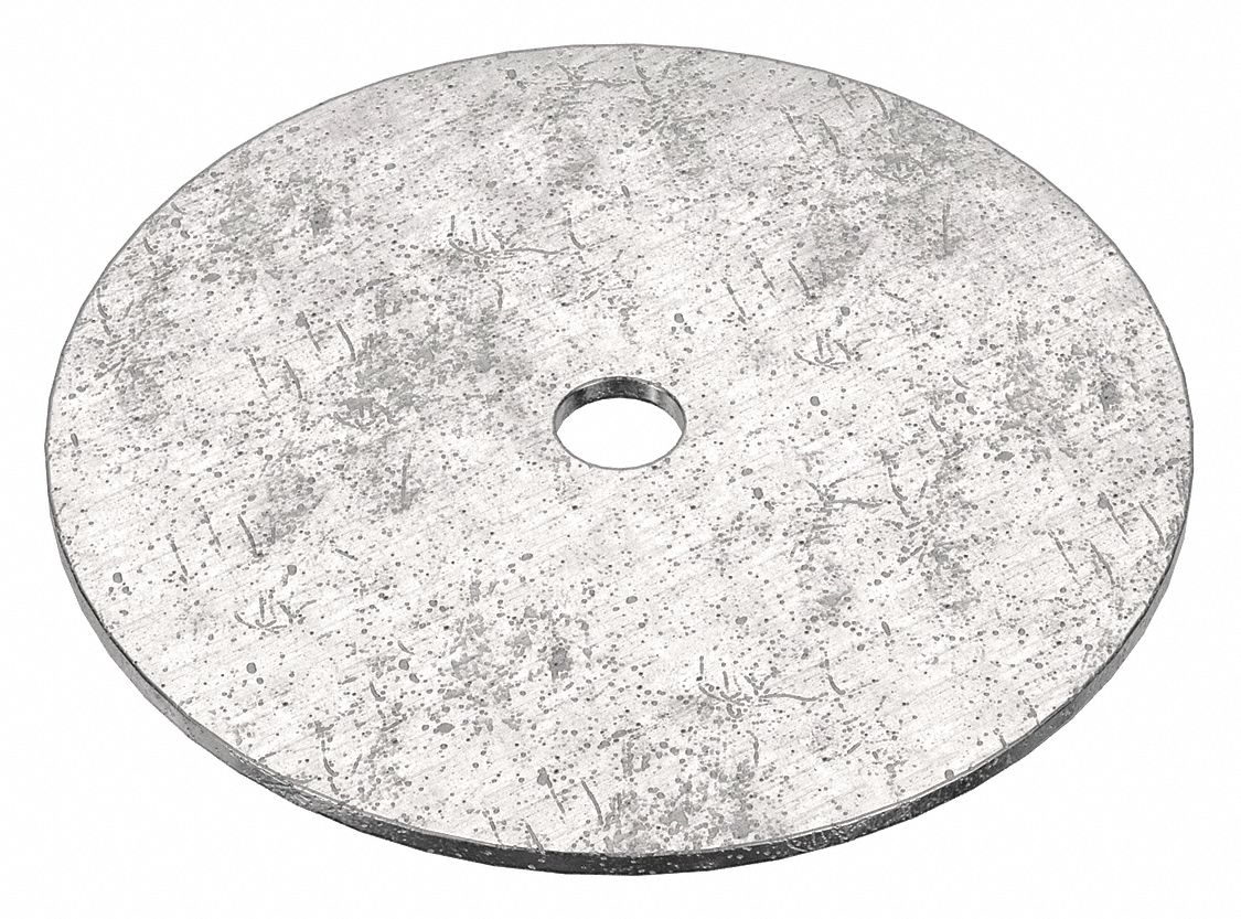 Large O.D. Oversized Washer: 18-8, Stainless Steel, 1/4 in Screw Sz, 0.285 in In Dia, 18-8, 50 PK