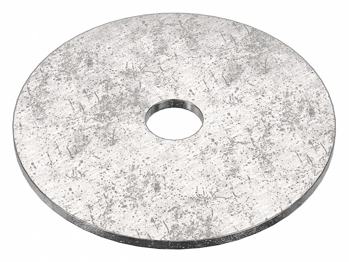 Large O.D. Oversized Washer: 316, Stainless Steel, 5/16 in Screw Sz, 0.348 in In Dia, 316, 50 PK