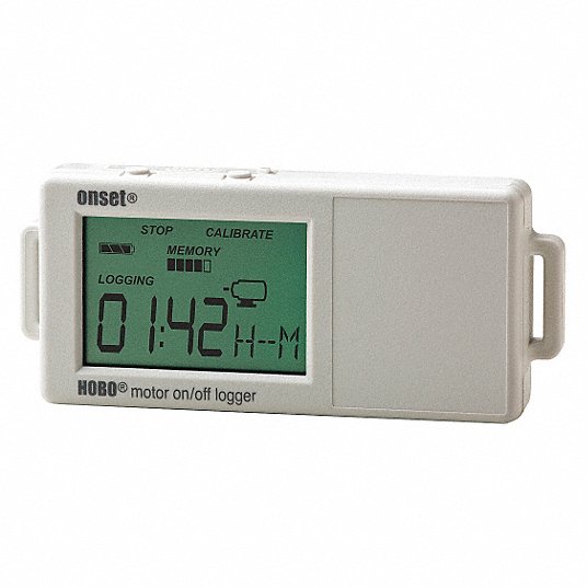 Data Logger: -4° to 158°F, 1 yr Battery Life, 128 KB Sample Point Storage, Digital Readout