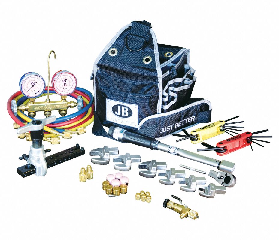 JB INDUSTRIES Kit de Herramientas para Minisplit - 35YX50 | MSKIT1 ...