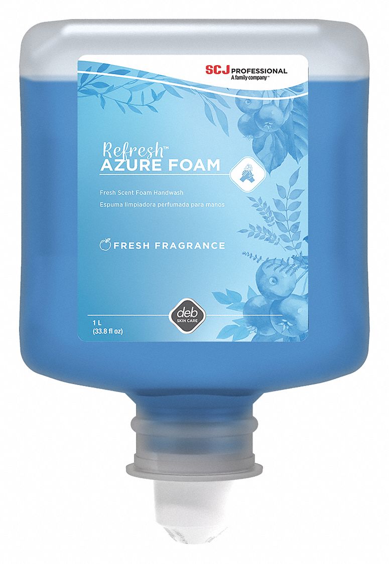 HAND SOAP, SERIES REFRESH, 1 L, FOAM, FRESH APPLE, MOISTURIZING, 6 PK