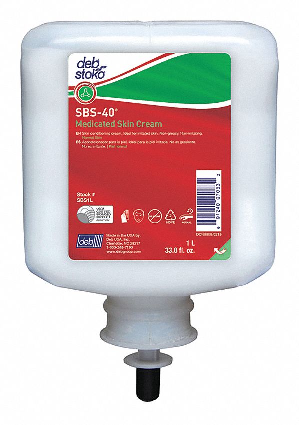Medicated Skin Cream: SBS 40, Lightly Perfumed, Mild Cream, 6 PK