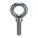 MACHINERY EYE BOLT, WITH SHOULDER, STEEL, ZINC PLATED, ¾