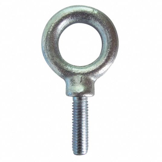 Grainger Approved Machinery Eye Bolt With Shoulder Steel Zinc Plated 58 11 Thread Size 3 