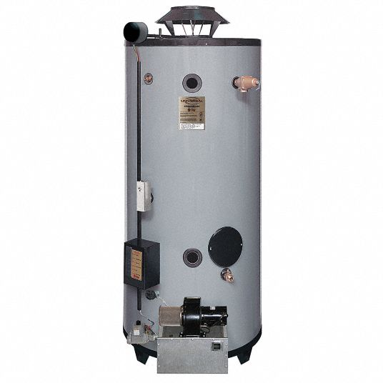 RHEEMRUUD Commercial Gas Water Heater, 100.0 gal Tank Capacity, Natural Gas, 199,900 BtuH